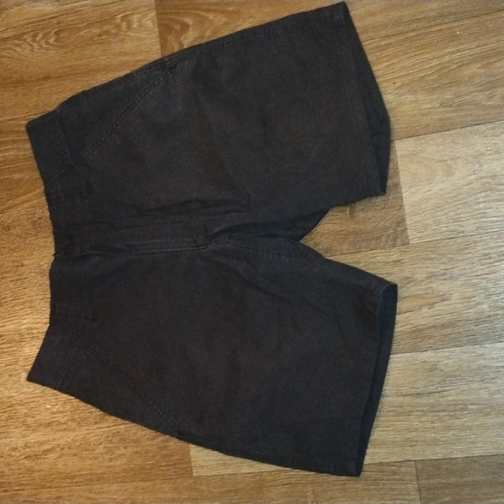 5/$20 Men's 30 Wrangler outdoor 66% cotton 29% nylon 5% spandex navy blue shorts